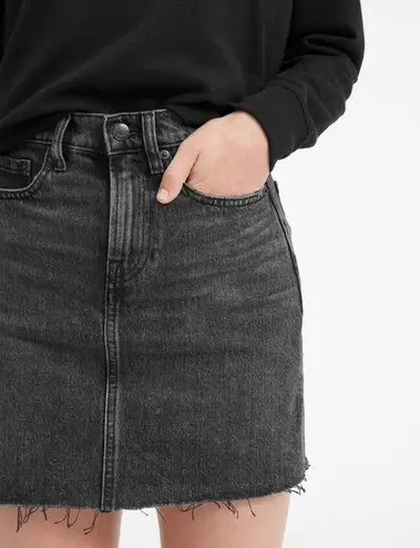 Everlane  The Denim Skirt in Black Sz. 27