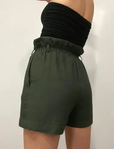 Viktoria & Woods High Waisted Paperbag Shorts