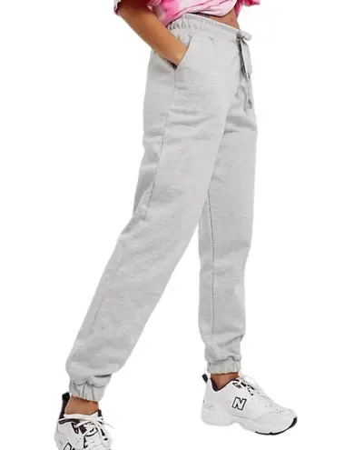 New Collusion Skinny Joggers Sweatpants Heather Grey Size 6 Short Length Gray
