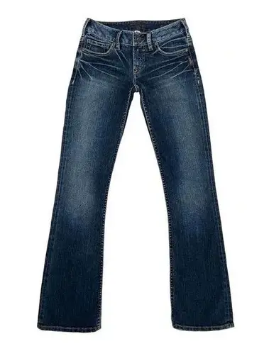 Silver Jeans SILVER Toni Western Glove Works Bootcut Jeans Blue Wash Denim Size 24/31 NEW