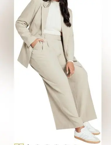 City Chic Elia Pant – Size 24 – Latte – NWT