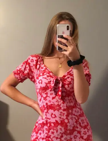 Mimi chica tie front dress discount