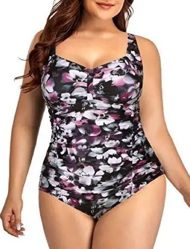 Sweetheart Neckline Backless One Piece Swimsuit