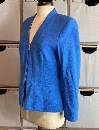Sandro zip up Peplum blazer