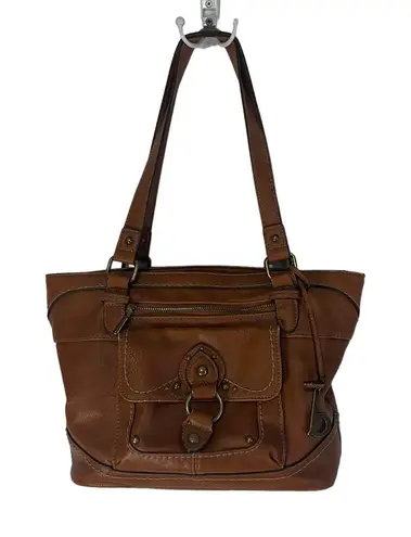 B.O.C. Leather Tan Shoulder Purse