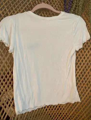 Vestique Babe White Crop Top