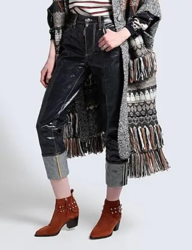 Valentino Garavani Tan Suede Rockstud Double Buckle 50mm Cowboy Ankle Boots EU38