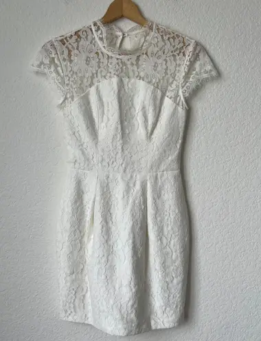 Keepsake White Lace Dress