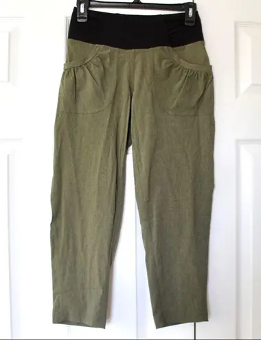 prAna  | Summit Cargo Capri Heather Green