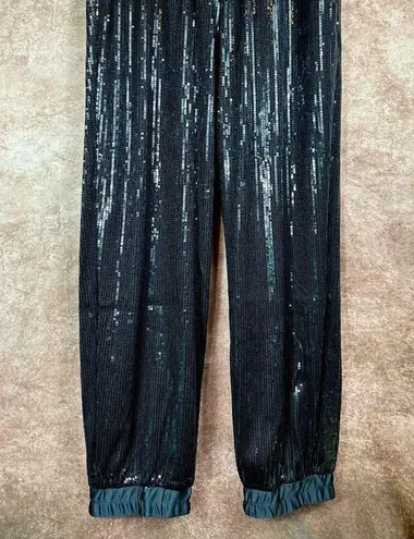 Shavonne Dorsey Sequin Jogger Black M Size M