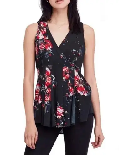 Free People  NWOT Black Back To The Basics Tunic M - Image 1