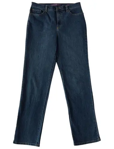 Gloria Vanderbilt Women's Amanda Jeans 10 Medium Wash Straight Leg