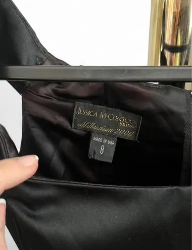 Jessica McClintock Bridal Millennium 2000 Black Evening Gown