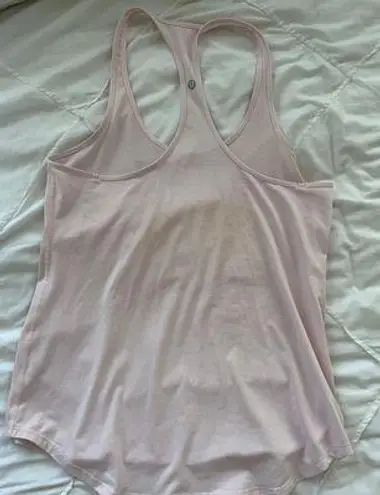 Lululemon Baby pink  tank Top