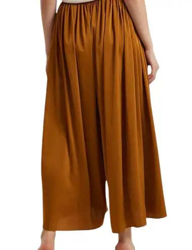 NAP Free Flowing Super Wide Leg Palazzo Pant in Warm Amber Nwot Size undefined
