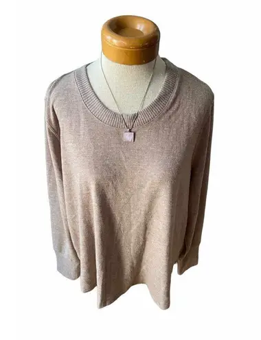 Nine West  tan sweater size XXL NWT