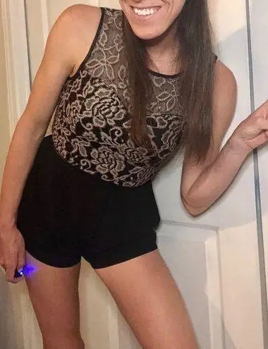 Fancy Floral Crop Top Size undefined