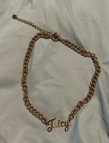 Juicy Couture Gold Chain Necklace