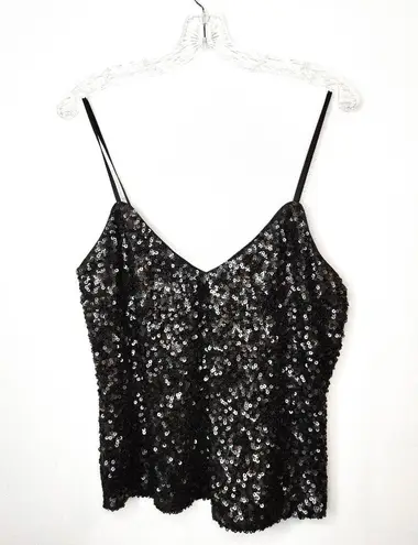 Bardot Black Sequin Camisole