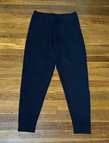 Anatomie Londone Navy Blue Cashmere Joggers, Small