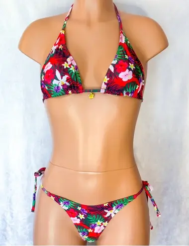 Boutique Tropical, Multi-Colored, Bikini Set