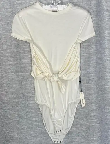 Capulet  Knotted Cream Bodysuit