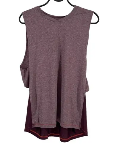 Janji Women’s Run for Bolivia Vista Tank, Purple, Sz Large Purple