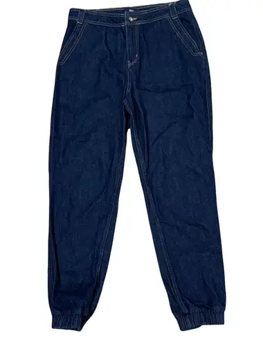 Boden Gowrie Denim Women's Blue Jogger Elastic Ankle Jeans US 8