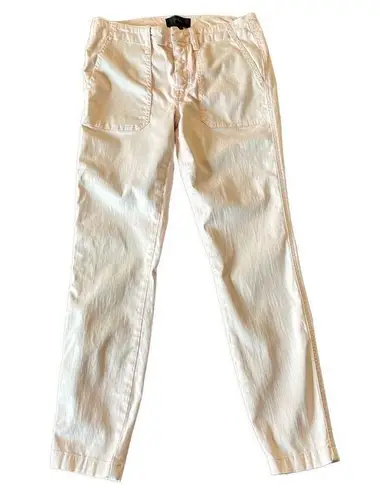 J.crew light pink mid rise chino pant size 4/27