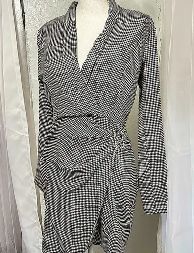 Xtraordinary houndstooths blazer mini dress size SMALL