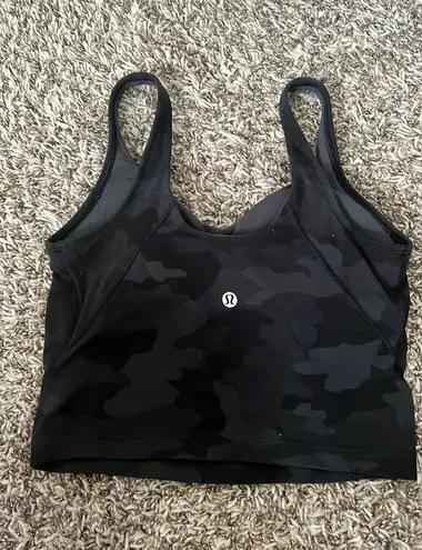 Lululemon black camo align tank