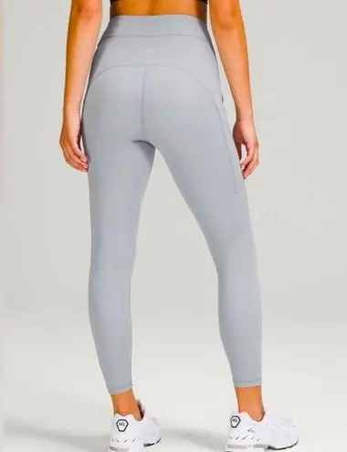 Lululemon ⭐️NWT  Power Thru High-Rise Tight 25” Rhino Grey