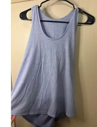 Calia Twist Back Tank Top in Periwinkle