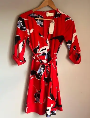 Yumi Kim NEW  Next Door Red Floral Dress Size XS