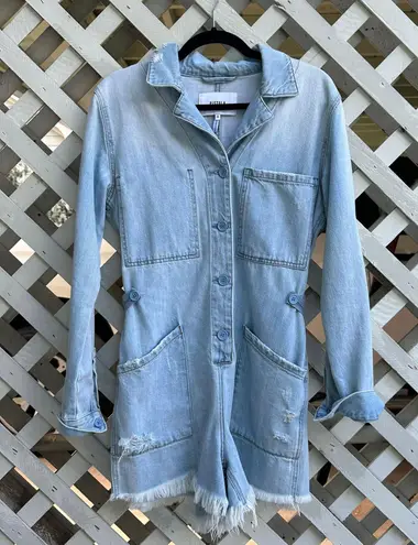 Pistola Freda Denim Romper
