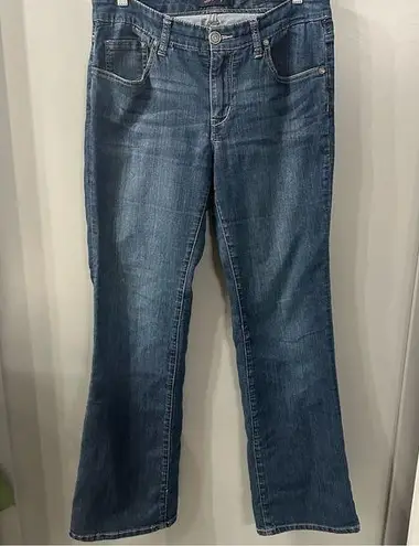 Seven7  Flar Jeans Medium Wash Denim Flare Jeans Size 8