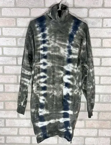 Young Fabulous and Broke  x Revolve Tie Dye Turtleneck Mini Dress Size S