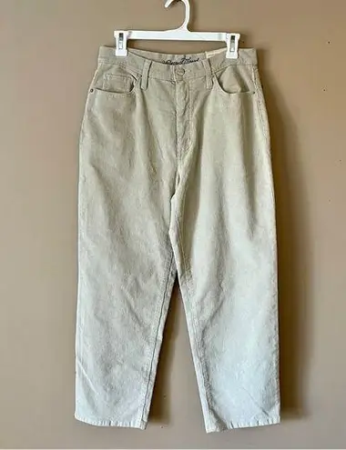 Universal Threads UNIVERSAL THREAD | Cream Corduroy Straight Leg Pants Sz 8