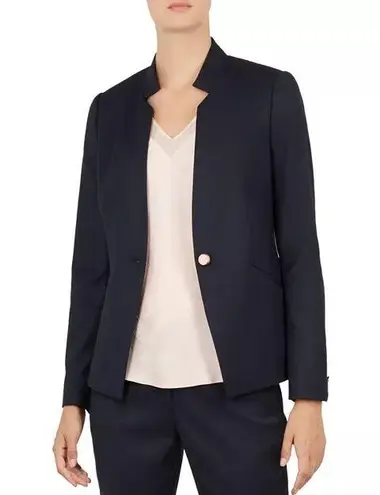 Ted Baker London Navy Blue Rivaa Tailored Blazer Size 12