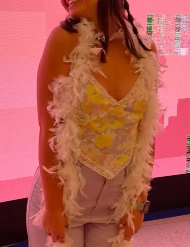 Glassons Floral Tie Back Top