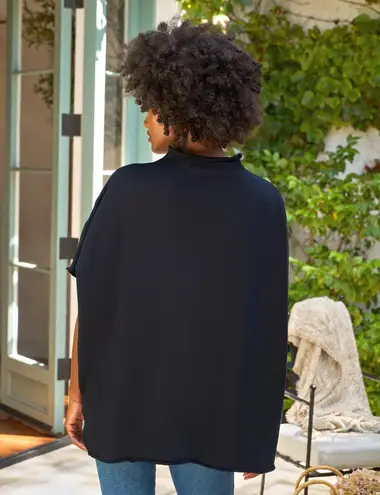 Frank & Eileen AUDREY Funnel Neck Capelet British Royal Navy OS