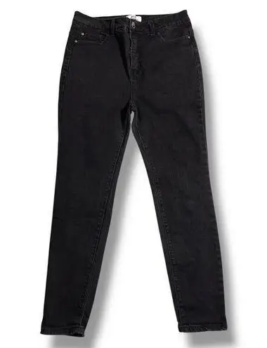 Harmony & Havoc Womens Denim Blue Jean Skinny Jeans Black Size 8