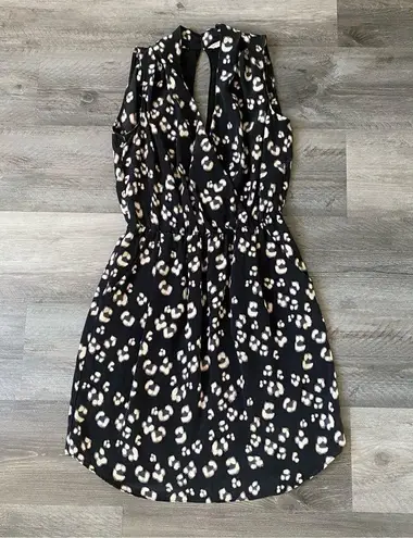 Rebecca Taylor Silk Leopard Dress Nordstrom Bobcat Print 2 Pockets