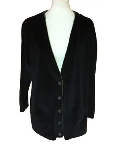 Liz Sport Vintage 90s black cardigan