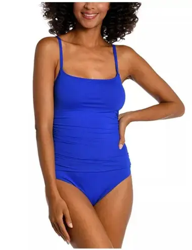 La Blanca NWT! Island Goddess One Piece Swimsuit in Sapphire Blue - Size 8