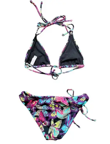 Victoria's Secret Vtg Y2K Victoria’s Secret Butterfly Bikini Set String Tie Sz XS