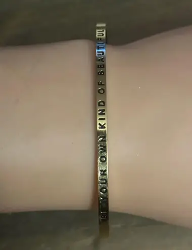 MantraBand Be Your Own Kind Of Beautiful Cuff Bracelet