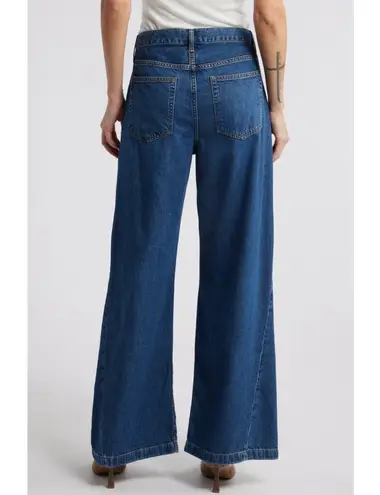 Frame Le Baggy Palazzo Wide Leg Jeans in Bryce. Size 31. MSRP $288