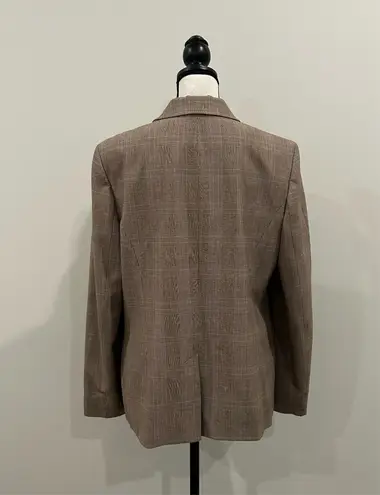 Valerie Stevens Plaid Blazer