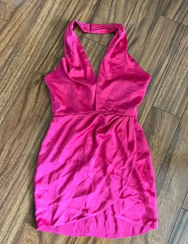 Ramy Brook Pink Halter Dress